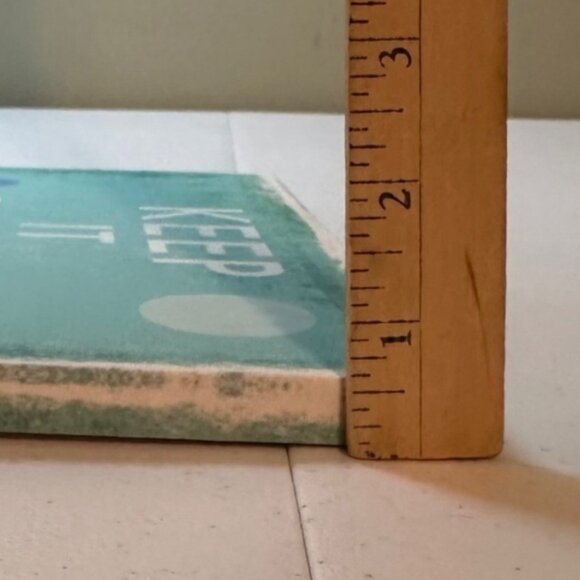 Wrapped canvas wall art for bathroom Wash your hands Keep it clean set of 2 - Picture 5 of 13